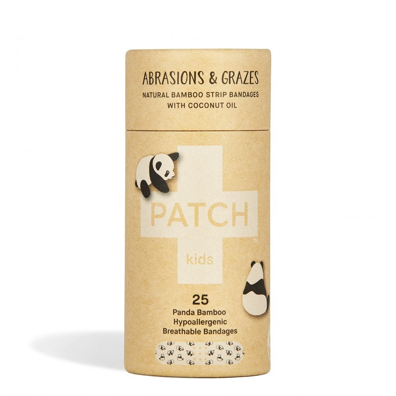 Vegane Bio Bambuspflaster mit Kokosöl für Kinder