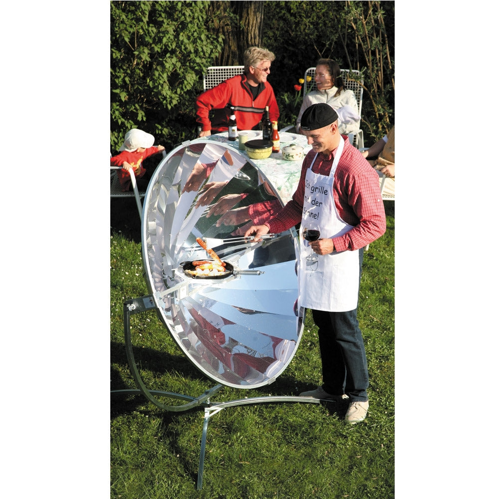Grillen mit Solarkocher Premium14 | Sun und Ice