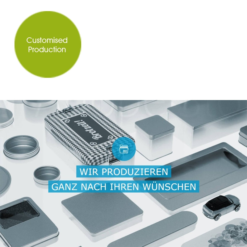 individualisierbare Blechdosen bei Greenpicks