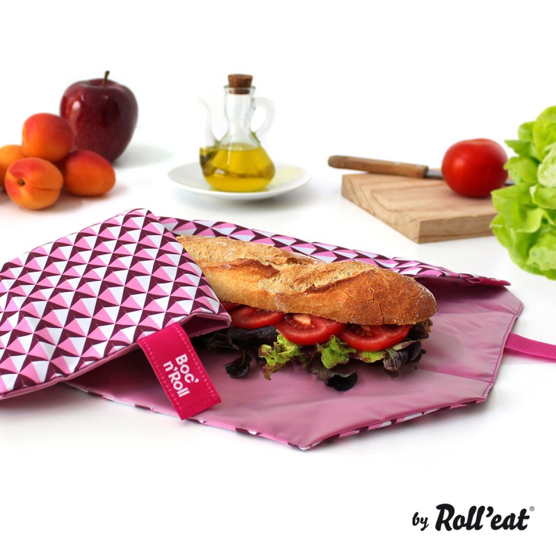 Boc´n Roll Tiles Sandwichtasche Pink