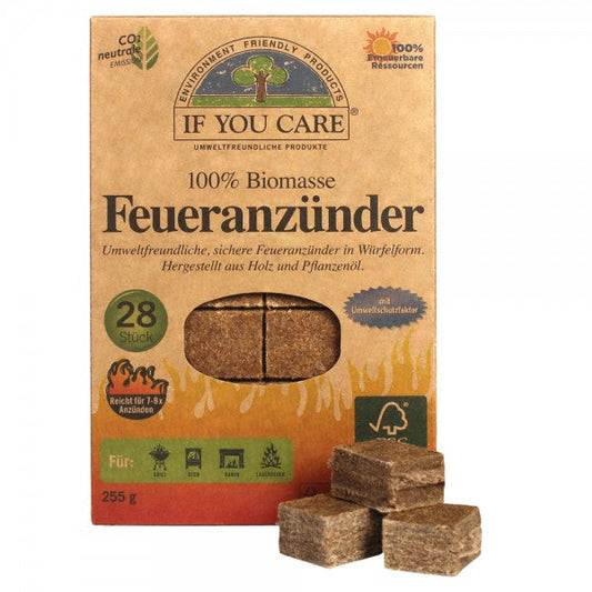 If You Care Feueranzünder FSC Holz + Pflanzenöl | IYC