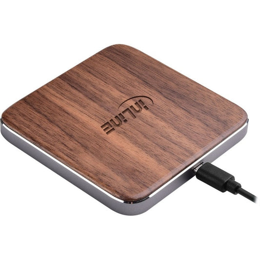 InLine® Qi woodcharge, Smartphone kabellos laden