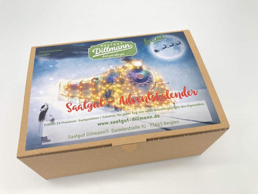 Saatgut Adventskalender Bio-Qualität » Saatgut Dillmann