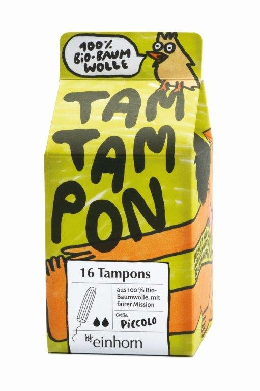 einhorn TamTampon piccolo - Bio-Tampon